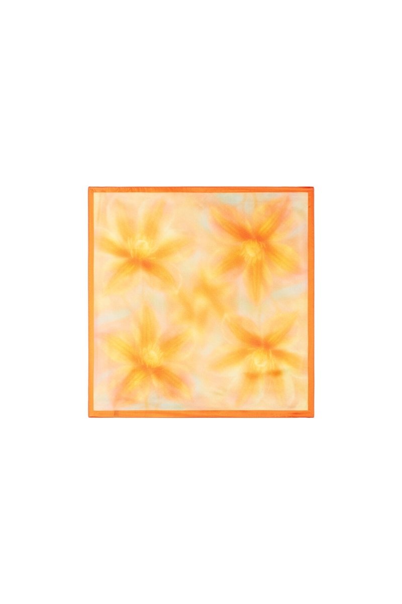 Zomersjaals met bloemenprint, casual, polyester, dagelijkse accessoiresRojaluxe