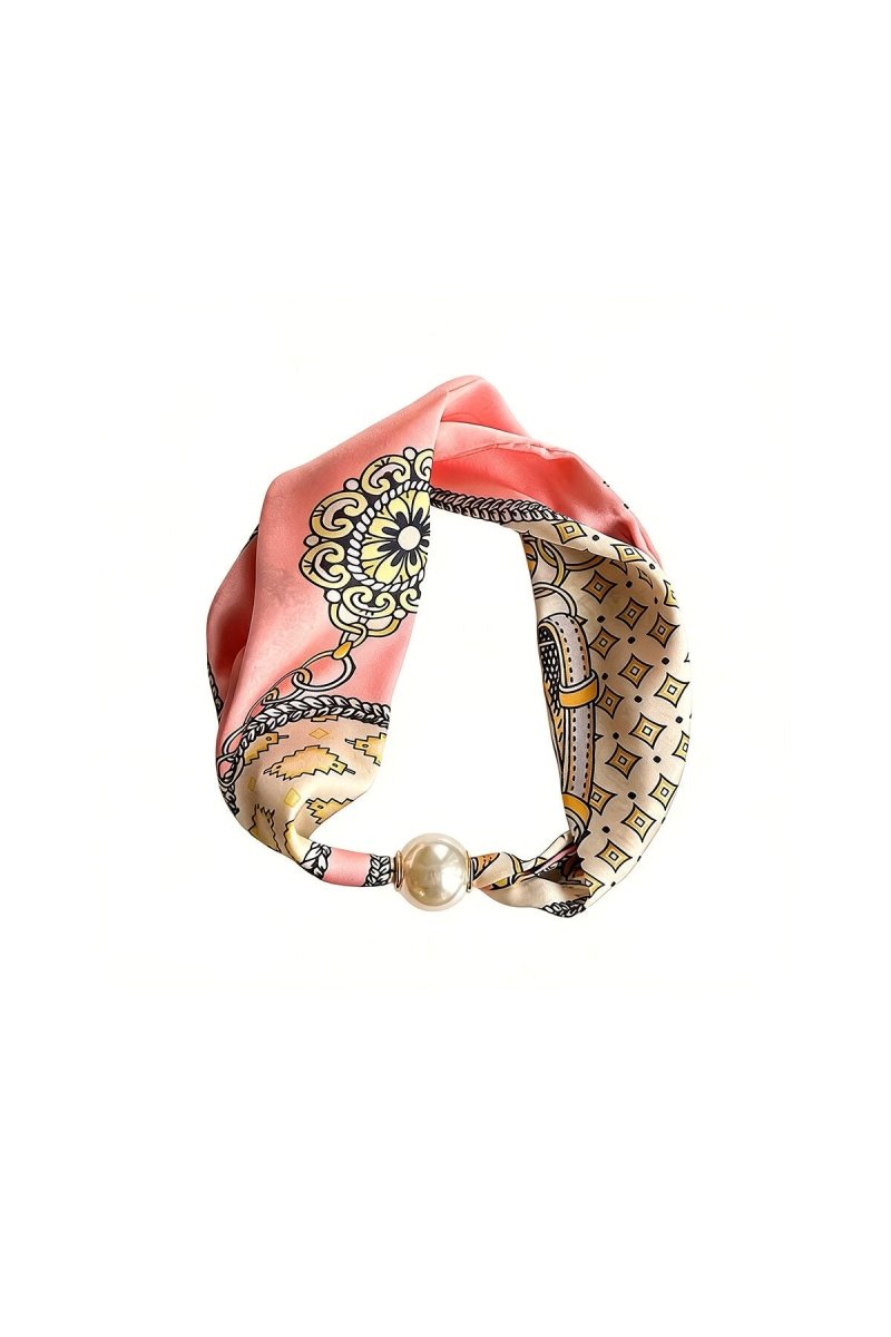 Zomersjaals met bloemenprint, casual, polyester, dagelijkse accessoiresRojaluxe