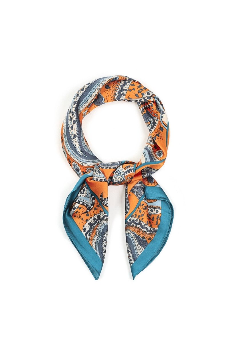 Zomersjaals met paisley-patroon, klassiek polyester, dagelijkse accessoiresRojaluxe