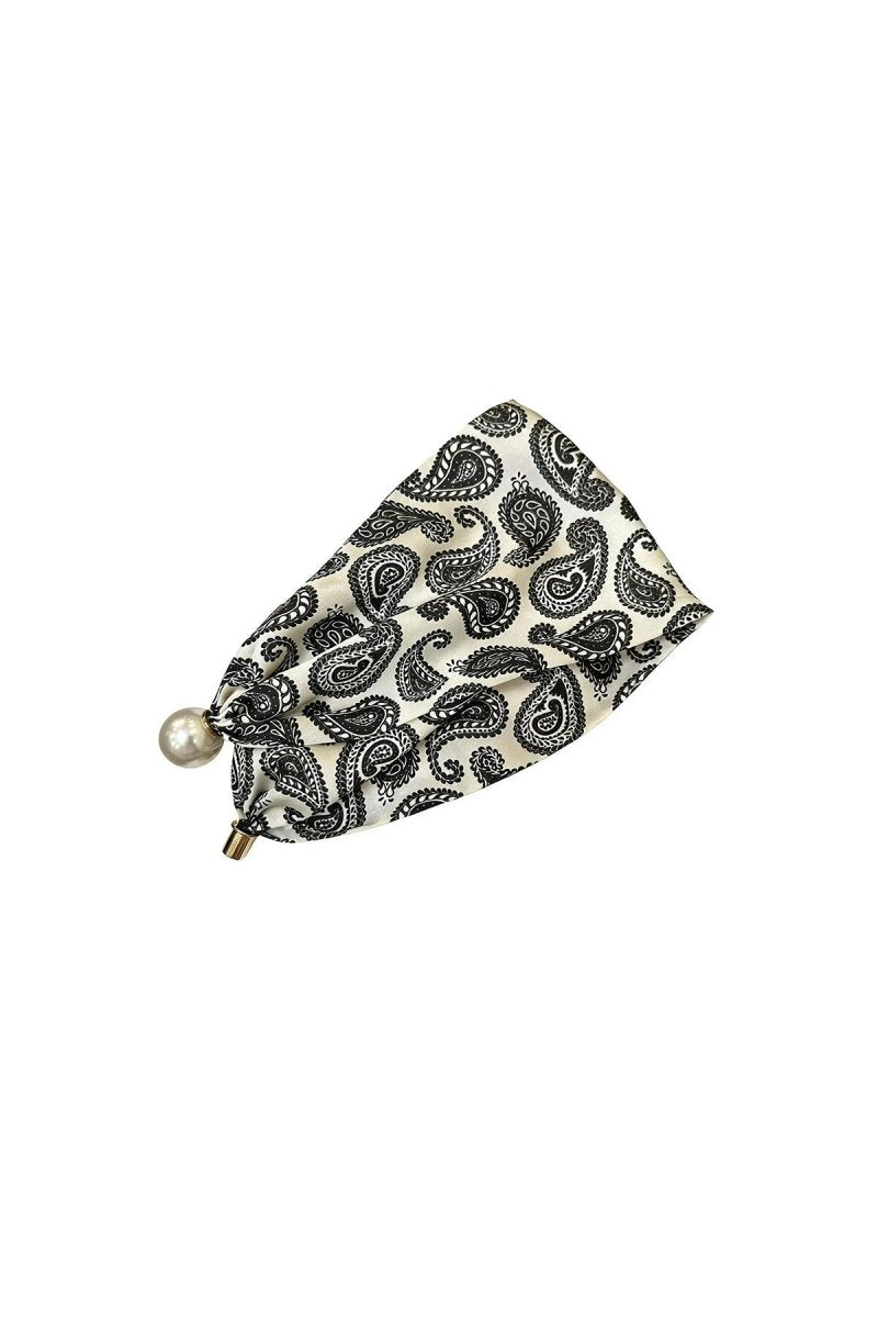 Zomersjaals met paisley-patroon, klassiek polyester, dagelijkse accessoiresRojaluxe