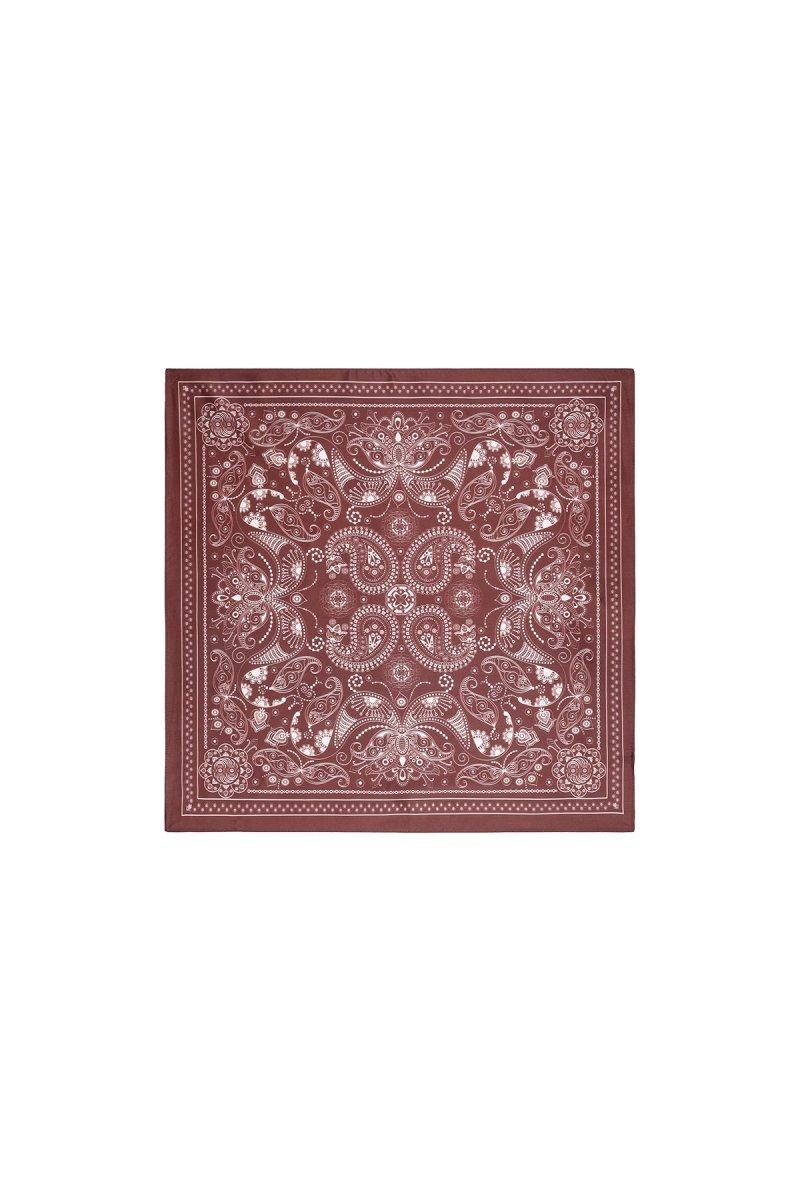 Zomersjaals met paisley-patroon, klassiek polyester, dagelijkse accessoiresRojaluxe