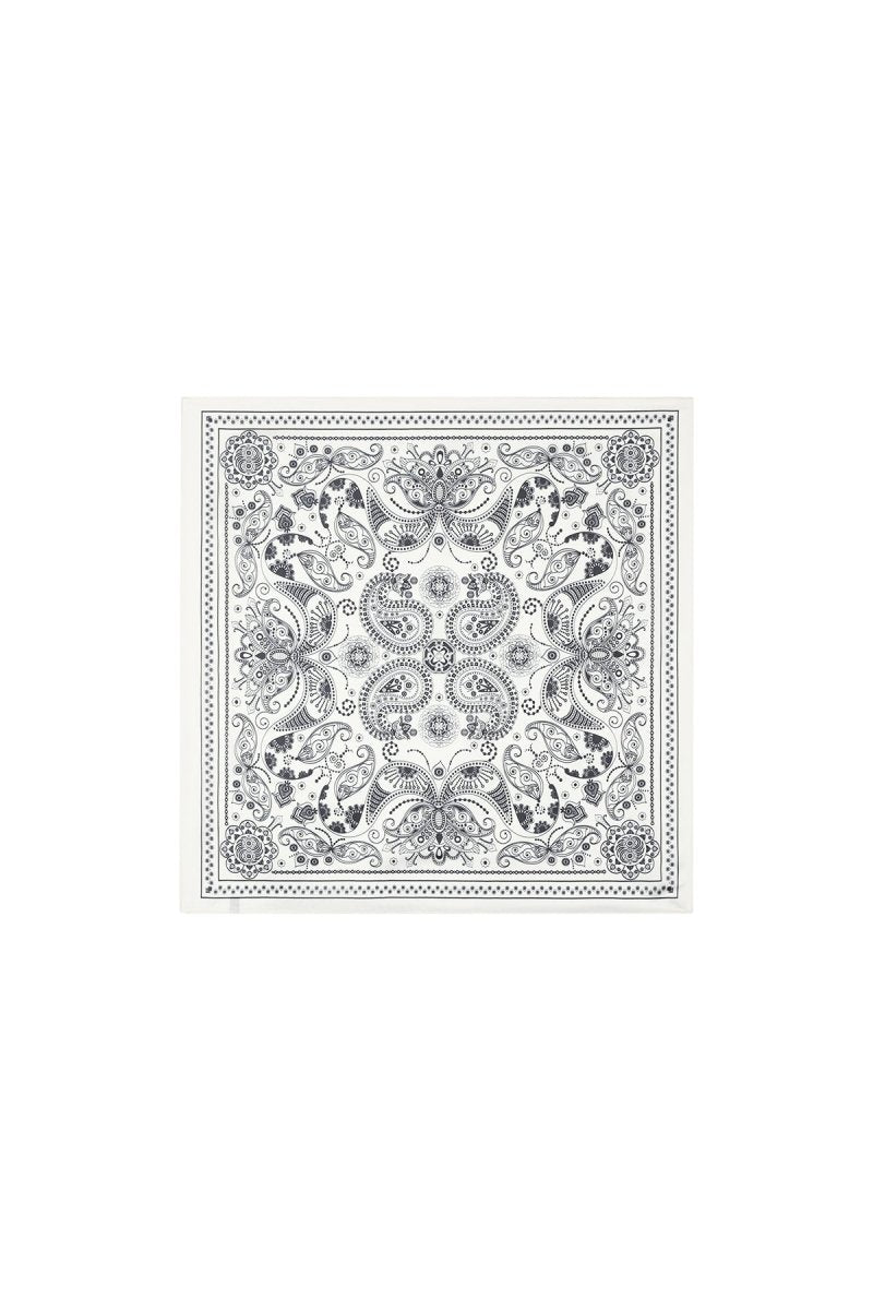 Zomersjaals met paisley-patroon, klassiek polyester, dagelijkse accessoiresRojaluxe