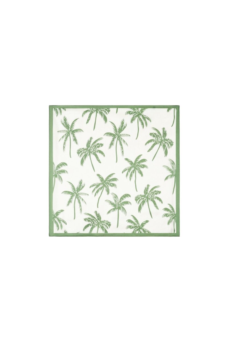 Zomersjaals met plantenmotief, casual, polyester, vakantie-/strandaccessoiresRojaluxe