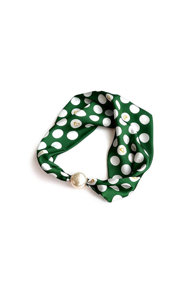 Zomersjaals met stippen, casual, polyester, dagelijkse accessoiresRojaluxe