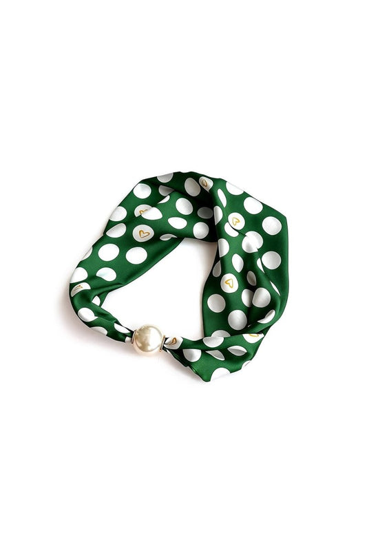 Zomersjaals met stippen, casual, polyester, dagelijkse accessoiresRojaluxe