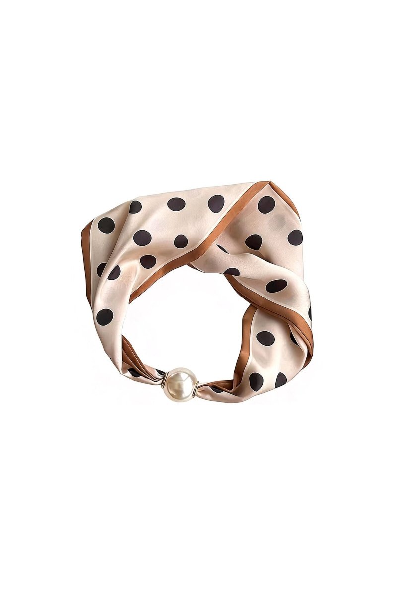Zomersjaals met stippen, casual, polyester, dagelijkse accessoiresRojaluxe
