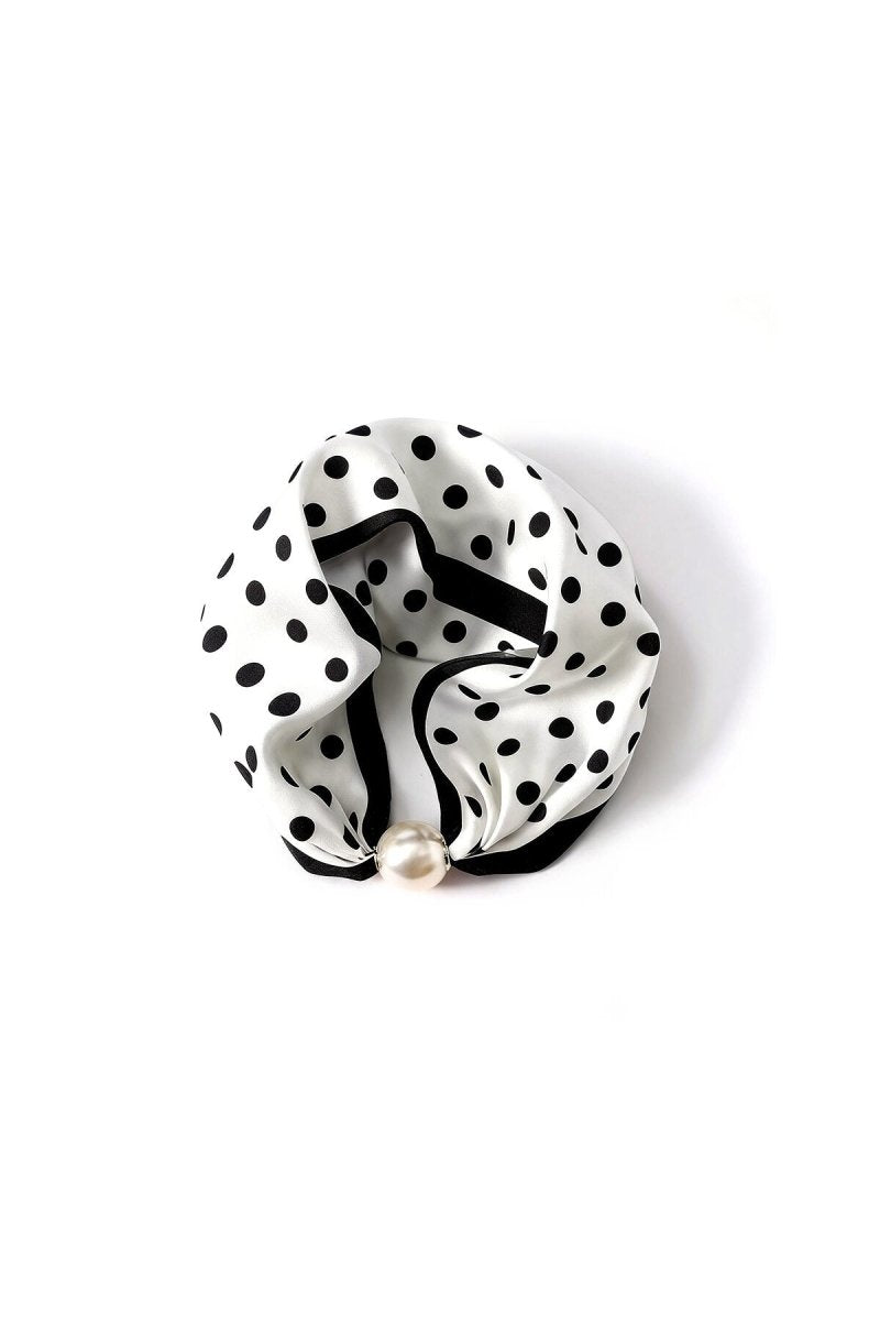 Zomersjaals met stippen, casual, polyester, dagelijkse accessoiresRojaluxe